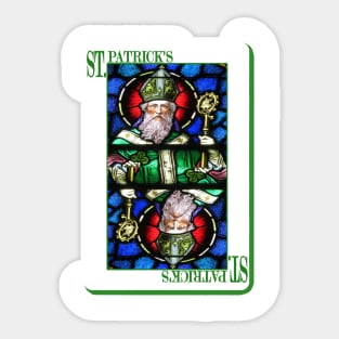 card Saint Patrick's Day Sticker